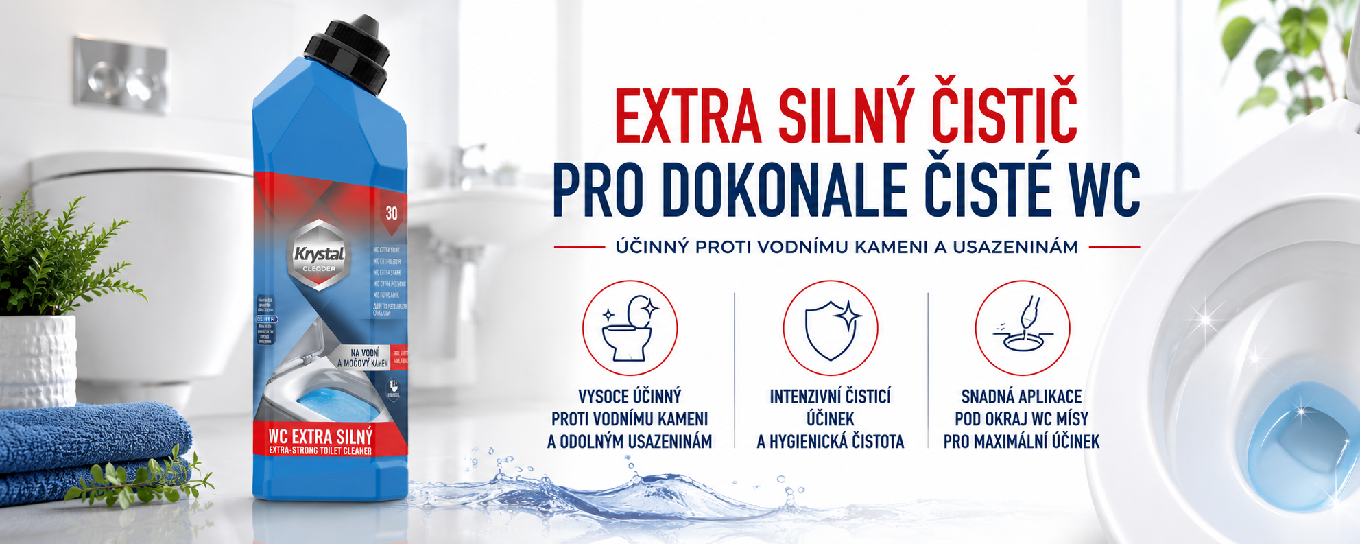 wc krystal extra silný banner